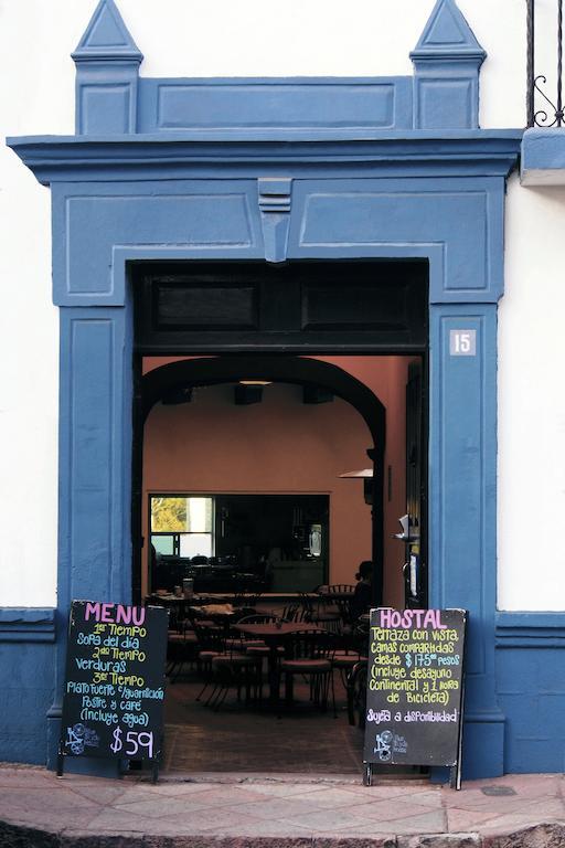 Blue Bicycle House Pansiyon Querétaro Dış mekan fotoğraf